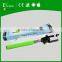 Sales compact selfie stick with aux, colorful selfie stick for huawei ascend p6