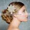 Bridal Hair Accessories, Vintage Inspired Rhinestone Crystal Bridal Headband Wedding Flower Tiara Headpiece