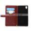 High Quality PU Leather Case for Sony Xperia X Flip Case with Card Slot KDS Sheep Grain Leather Wallet Cover MT-5812