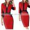 dress spandex maxi dress for office lady china manufacture clothes