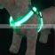 LED Pet Dog Cat Collar Peppy Dog Led Flashing Light Harness Collar Pet Led Leash Rope Belt