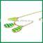 Poly Paint Color Charms custom Necklace