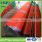 Plastic traffic safety fence barrier