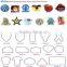 Adhesive Microfiber Cleaning sticker for Mobile as Promotional items