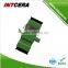 Simplx/duplex type single mode SC Fiber optic adapter/female adapters with flange from China manufacturer