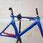 MeyerGlobal Blue British flag carbon fixed gear frame single speed oem carbon fiber track bike frame T700 + T800 Toray