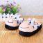plush house slipper/kids plush slipprer/plush crow shaped slipper