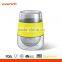Everich customized double wall glass water bottle with silicone sleeve