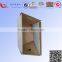 Custom White Outside and Brown Inside Folding Bank & File Packaging Carton Box