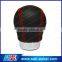 Manual Leather Car Gear Knob Red Stitching Universal