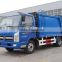 wheelbase 3300 KAMA small compactor garbage truck for sale