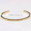 3.5MM Stainless Steel Engraved Bracelets Wholesale Inspiration Message Bracelets