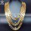 2016 Latest Chain Necklace jewelry Stainless steel gold plated curb chain saudi 18k gold jewelry                        
                                                Quality Choice
                                                    Most Popular