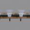 2014 three light wooden wall lamp/ light fixtures for bedroom
