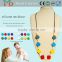 Green natural moms jewelry and baby teething necklace baltic amber