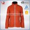 OEM wholesale orange summer waterproof polyester woman jacket
