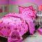 hot pink full bed cartoon flip flop kid comforter set                        
                                                Quality Choice