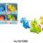 cartoon inertia plastic animal cute dinosaur toys 12PCS