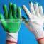 Labor protection Rubber coated gloves with high quality