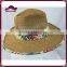 Floppy Wide Brim Hollow Straw Handmade Panama Hat