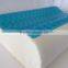 Gel Wave Shape Memory Foam Pillow(blue Color)