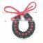 Custom DIY Paracord Christmas Tree Decoration Supplies Paracord Weave Wreath Christmas Ornament