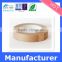 Strong initial adhesion white wood fiber reinforced kraft paper tape