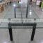 glass meeting table, living room furniture centre glass table