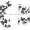 12Pcs 3D Butterfly Sticker Art Design Decal Wall Home Decor Room Decoration