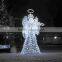 NEW 2016 Outdoor Lighted Christmas Angel Holiday Time Lights for Weddings Decoration