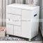 wood furniture modern foldable dressing table with drawers