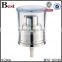 20mm 22mm special design aluminum pump with clear lids for pump container