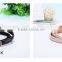 korea style simle fashion ladies and women small diamond buckle light color patent leather narrow waist belt for dress and