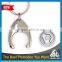 Free mold Fee custom metal shopping cart trolley token coin keychain