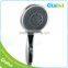 Hotel Automatic Detachable Round Douche and Bathroom Aluminium Hand Shower Douche