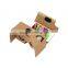 the newest version cardboard VR glasses case headset V2.0 with full printed coating