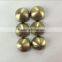 HJ-308 Stainless steel half round mirror nail advanced antique brass plating nail