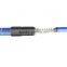 aluminum 3 sections telescopic adjustable hiking trekking pole nordic walking stick