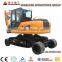 agriculture project 4wd 8ton wheel crawler excavator excavator bucket