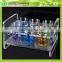 DDW-S040 ISO9001 Chinese Factory Made SGS Test Crystal Clear Plastic Cup Holder Tray for Wine Bars
