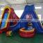 Popular & special double slide inflatable dry slide bouncer for kids playing