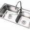 One Piece Single Bowl Kitchen Sink