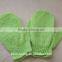 Newest skin care exfoliating non- stimulating body bath glove