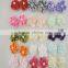 wholesale DIY handmade craft hairbow material 100% polyester satin ribbon flowers