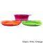 Amazon Dinnerware Food Grade OEM Collapsible Silicone Pet Bowl