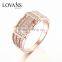 Fashionable Rose Gold Designs Women Beautiful Rings