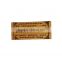 2016 Wholesale laser carved bamboo wood business cards