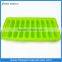 Freezer tray silicone ice cube tray