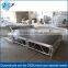 Wholesale quality portable fashion show stage with wooden platform