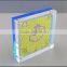 square acrylic color magentic picture photo frame